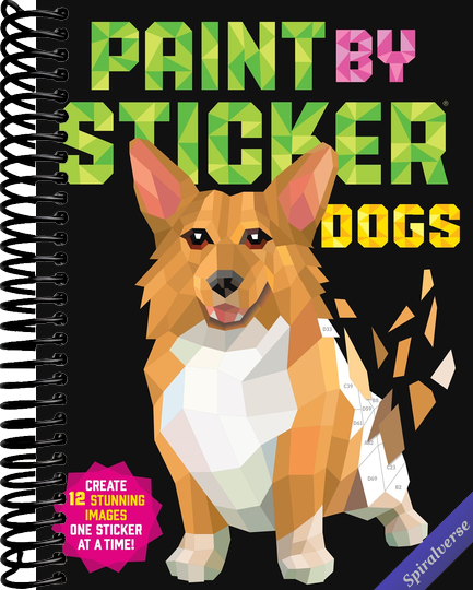 Paint by Sticker (Official): Dogs: Create 12 Stunning Images One Sticker at a Time!
