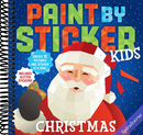 Paint by Sticker Kids: Christmas: Create 10 Pictures One Sticker at a Time! Includes Glitter Stickers