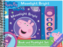 Peppa Pig - Moonlight Bright Sound Book and Sound Flashlight Toy Set - PI Kids