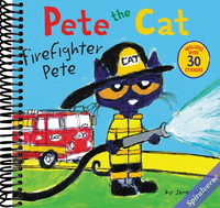 Pete the Cat: Firefighter Pete: Includes Over 30 Stickers!