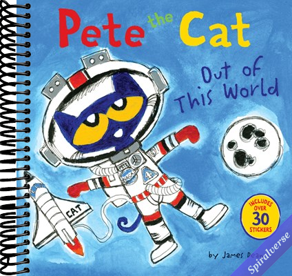 Pete the Cat: Out of This World: Includes Over 30 Stickers!