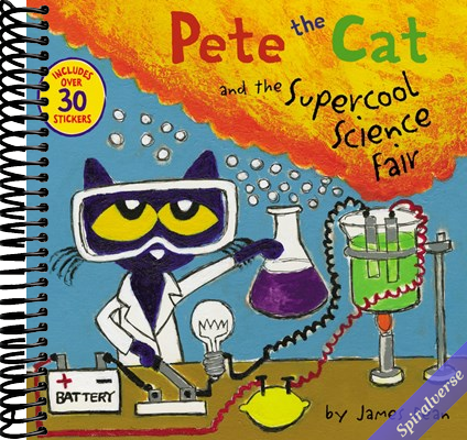 Pete the Cat and the Supercool Science Fair: Includes Over 30 Stickers!