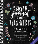Prayer Journal for Teen Girls: 52-week Scripture, Devotional, & Guided Prayer Journal
