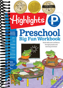 Preschool Big Fun Workbook: 256-Page Preschool Learning Workbook, Practice Math, Writing, Shapes and More with Puzzles and Activities for Preschoolers