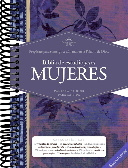 Biblia Reina Valera 1960 de Estudio para Mujeres, Tapa dura | RVR 1960 Women's Study Bible, Hardcover (Spanish Edition)