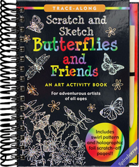 Scratch & Sketch Butterflies & Friends (Trace Along)