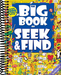 The Big Book of Seek & Find - Spooky Hidden Object Picture Puzzle Book for Kids | Seek and Find Activity Book for Boys & Girls | Boosts Focus & ... for Brain-Training (Search & Find-Big Books)