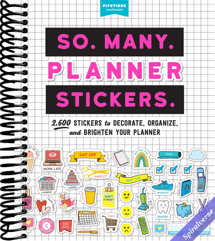 So. Many. Planner Stickers.: 2,600 Stickers to Decorate, Organize, and Brighten Your Planner (So. Many. Stickers.)