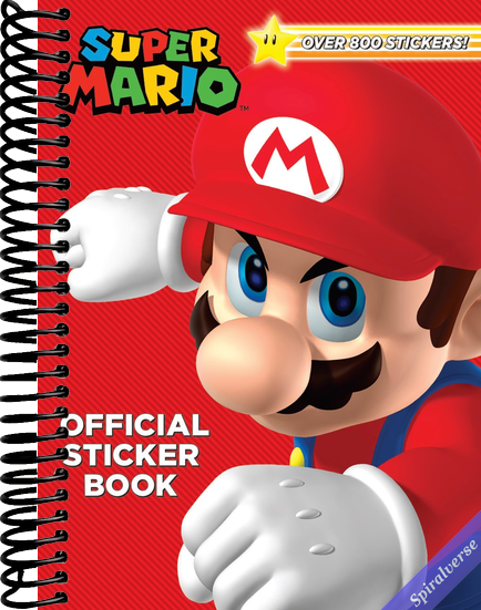 Super Mario Official Sticker Book (Nintendo(r)): Over 800 Stickers!