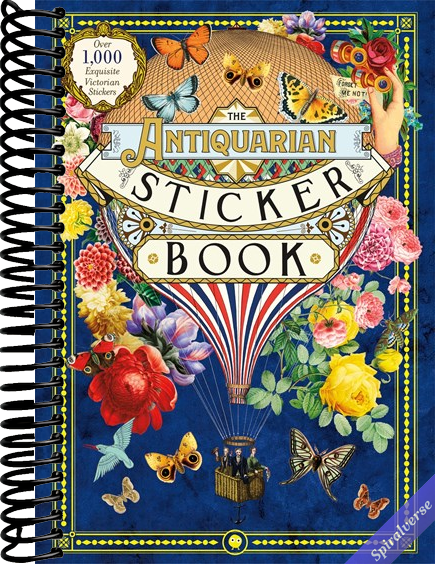 The Antiquarian Sticker Book: Over 1,000 Exquisite Victorian Stickers