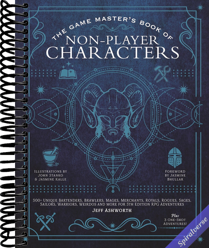 The Game Master's Book of Non-Player Characters: 500+ unique bartenders, brawlers, mages, merchants, royals, rogues, sages, sailors, warriors, weirdos ... RPG adventures (The Game Master Series)