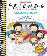 The Official Friends Coloring Book: The One with 100 Images to Color! | The Perfect Stocking Stuffer!