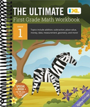 IXL The Ultimate 1st Grade Math Workbook, Mathematics Book for Kids Ages 6-7 Covering Addition, Subtraction, Place Value, Geometry, Counting Money, Measuring, and More