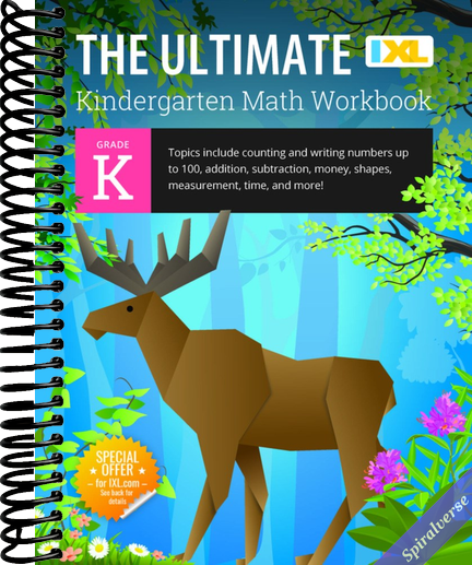 IXL The Ultimate Math Kindergarten Workbooks, Shapes, Addition, Subtraction, Learn to Write and Count Numbers 0-100 & More Kindergarten Math, Kindergarten Math Workbook (IXL Ultimate Workbooks)