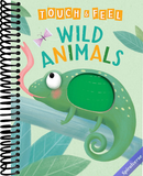 Wild Animals: A Touch and Feel Book - Children's Board Book - Educational