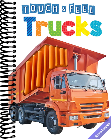 Trucks - Touch and Feel Board Book - Sensory Board Book (Touch & Feel Sensory Board Books for Baby & Toddler Time)