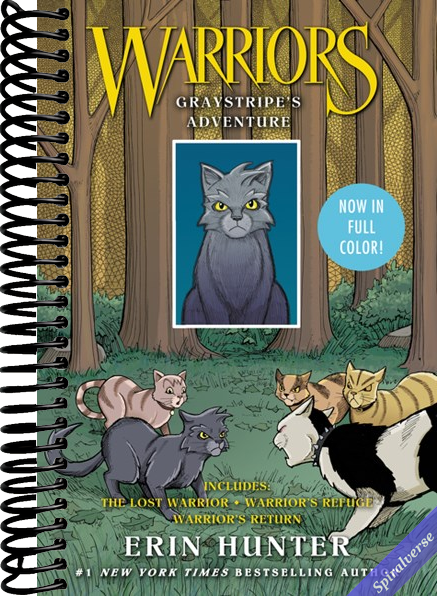 Warriors: Graystripe's Adventure: 3 Full-Color Warriors Books in 1: A Full-Color Graphic Novel Collection of Adventures in the Warriors Universe
