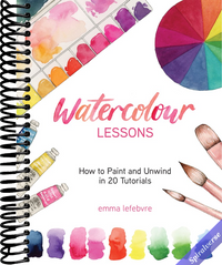 Watercolour Lessons: How to Paint and Unwind in 20 Tutorials (How to paint with watercolours for beginners)