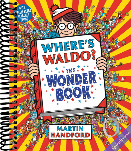 Where's Waldo? The Wonder Book: (A Hidden Object Activity Book with Search & Find Puzzles and Spot-the-Difference Game - a Perfect Gift & Travel Companion for All Ages)