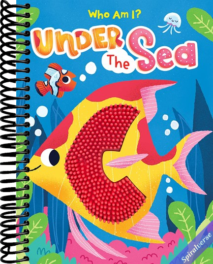 Under the Sea - Silicone Touch and Feel Board Book - Sensory Board Book (Touch & Feel Sensory Board Books for Baby & Toddler Time)