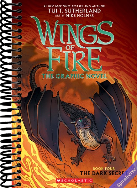 Wings of Fire: The Dark Secret: A Graphic Novel (Wings of Fire Graphic Novel #4) (4)