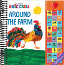 World of Eric Carle, Around the Farm 30-Button Animal Sound Book - Great for First Words - PI Kids