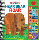 World of Eric Carle, Hear Bear Roar 30-Button Animal Sound Book - Great for First Words - PI Kids